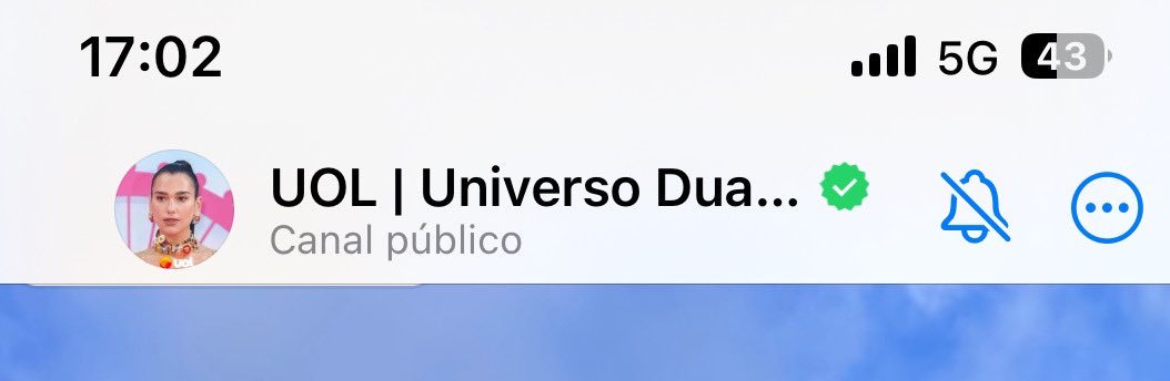 O UOL tem canal verificado da Dua Lipa (adoro) no WhatsApp, enquanto várias organizações de jornalismo menores não conseguem nem verificação pros seus canais principais (o que permite descoberta na plataforma). O sistema de verificação tá quebrado em todas as plataformas.