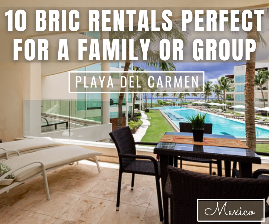 Planning a #familytrip or #groupgetaway to #PlayadelCarmen? Here are #BricVacationRentals' top 10 #accommodations for a comfortable & memorable stay. ➡️ bricrental.com/10-perfect-pla…
#rivieramaya #vacationrentals #rentals #mexicotravel #rentas #caribemexicano #familyfriendly #oceanview