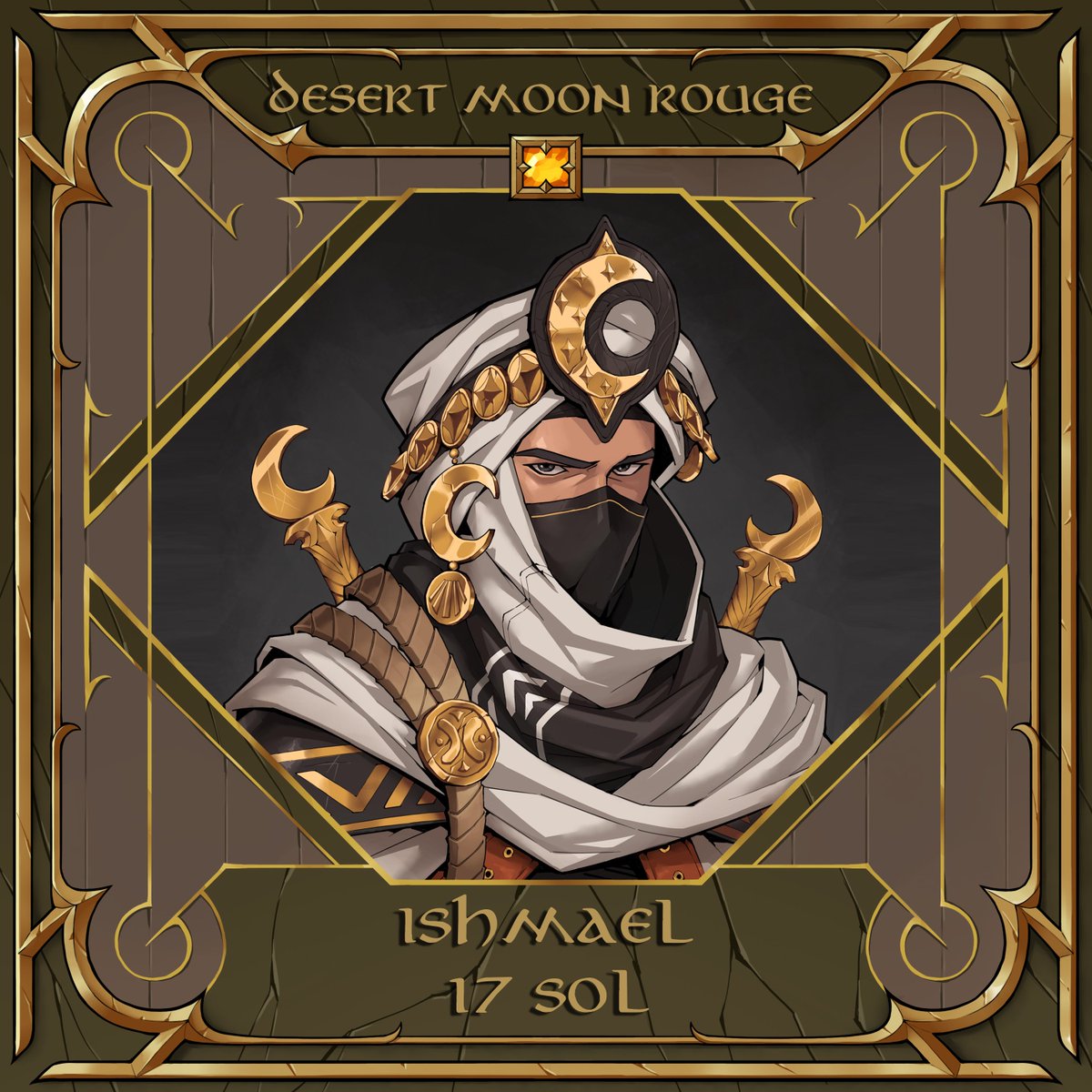 Desert Moon Rouge Ishmael was acquired for 17 SOL

Welcome @AmarokSlayer to a gathering of the most prominent adventurers in the Meta Story

Our story is just starting! 📖