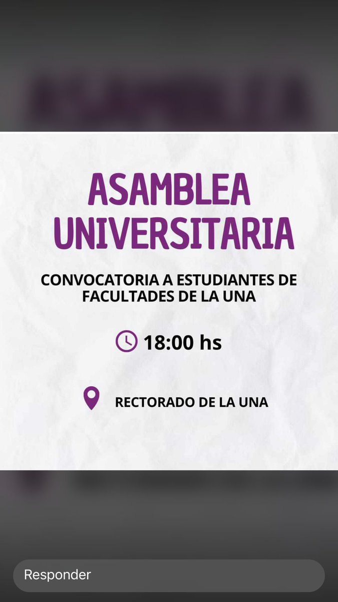 De nuevo la @feunapy y los repres estudiantiles de la CSU traicionan a sus compañeros Estos personajes no tomaron ni un aula de sus facultades La reunión de hoy en Mburu no cuenta con representación de quienes están encabezando las tomas. Hoy, Asamblea a las 18 en el Rectorado