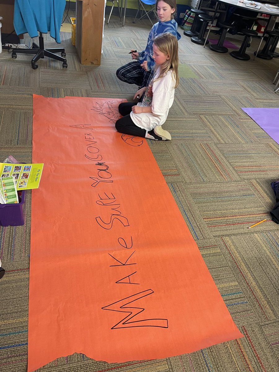 Our student council has been working on a few projects to encourage our 3rd-5th graders during OST Testing.@BrooksideBcats1 #itsWorthit @WoernerEmerson