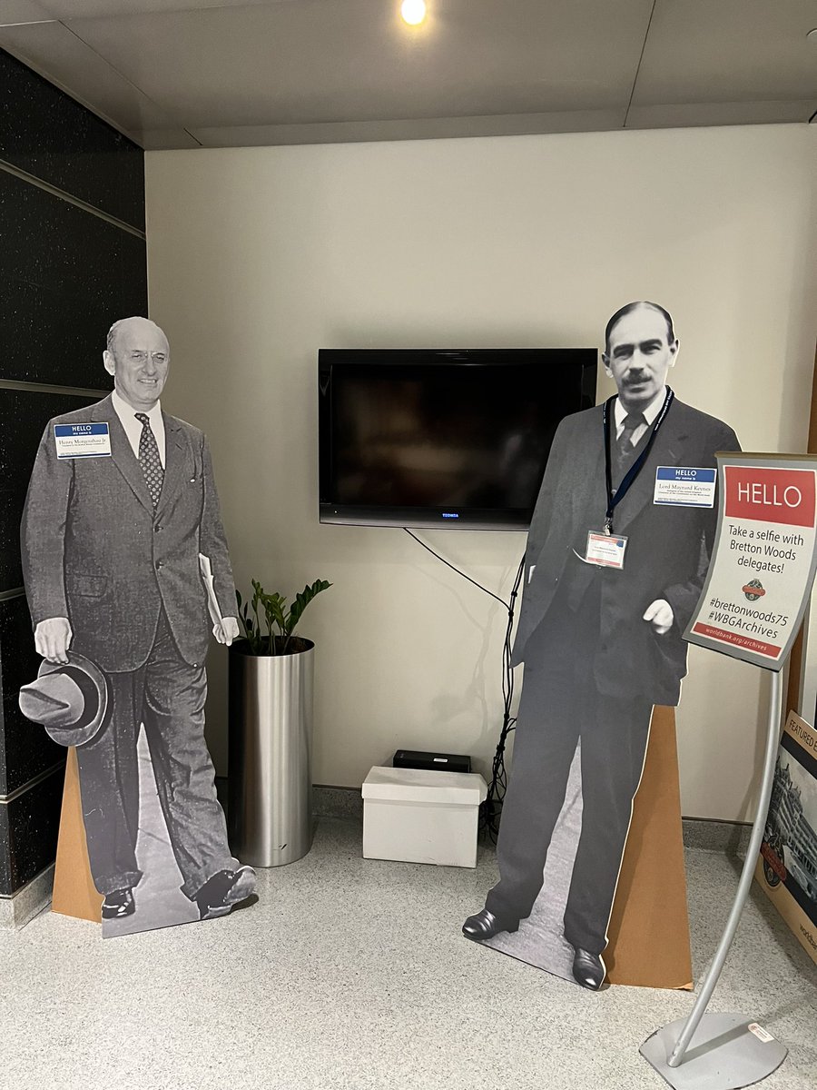 Found some great material (including about the ‘Australian Loan Legend’) and got to see these guys on my first day at the World Bank today!
