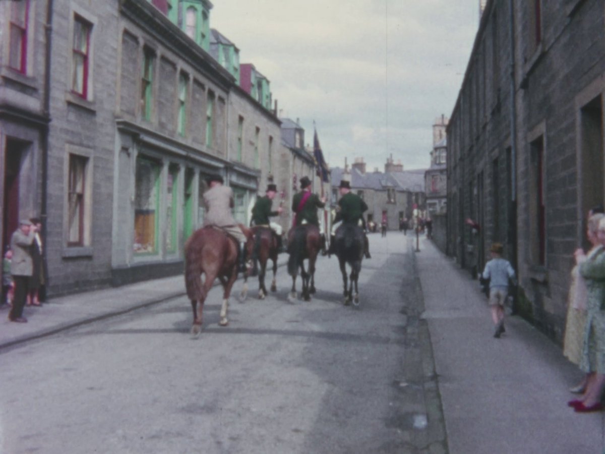 'Framed by documentary coverage of the 1964 Common Riding, the film is as much a snapshot of Hawick six decades ago as it is a charming dramatisation of our town in 1514. Filming was undertaken in a spirit of generosity, community and experimentation...' alchemyfilmandarts.org.uk/festival-2024-…