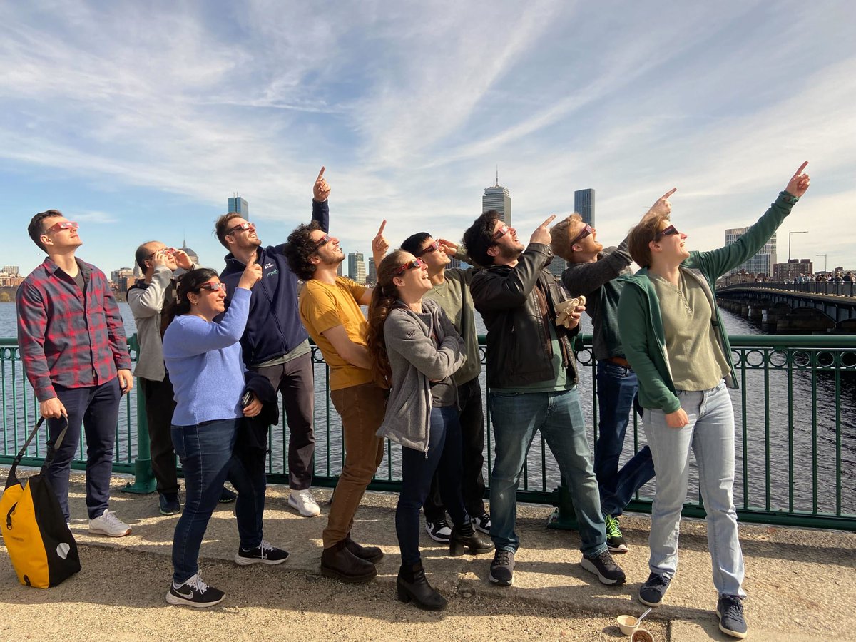 The <a href="/CohenMechGroup/">Cohen Mechanics Group</a> headed by Prof. Tal Cohen viewed the 2024 total solar eclipse from MIT’s campus!