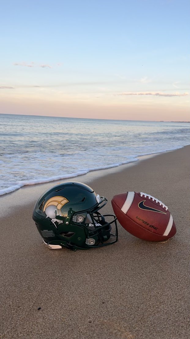 What’s better than football and being by the beach? #WhyNotNorfolkState? #BeHold🔰🏈
