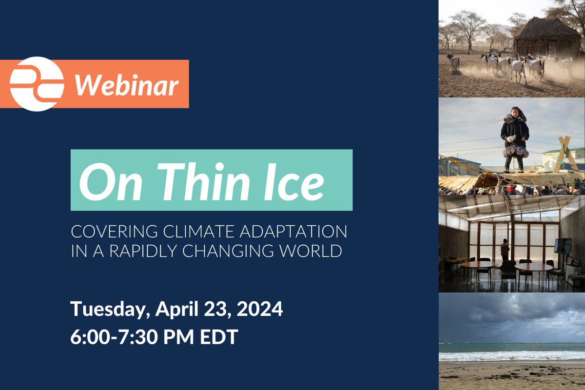 Climate change is having devastating effects on communities around the globe. Learn from Reporting Fellows @mandilem, @LlanosJackie, Katie Schulder-Battis, and @GabrielLeoLahar on how Puerto Rico, Namibia, Mongolia, and the Arctic are adapting. 👉 bit.ly/3UcIoU6