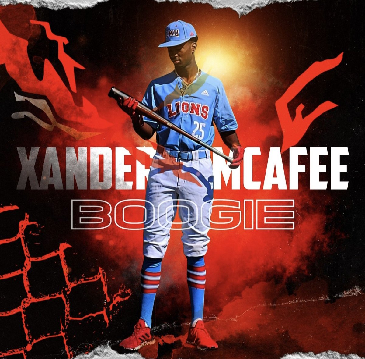 Big shout out to @r3_ethan for creating some great posters for Xander. Truly grateful for his journey. He is a better version of himself each day. He is just getting started. God's plan. God is so good, all the time 💯 @lmulionsBSB @mccbaseball1 @xander37105449
