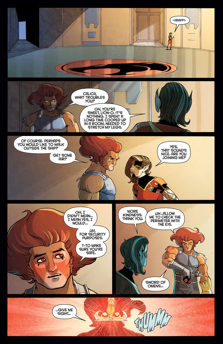 In stores this week, Thundercats #3 from Declan Shalvey and Drew Moss. Here’s a sneak peek.

#thundercats #declanshalvey #drewmoss

dynamite.com/htmlfiles/view…