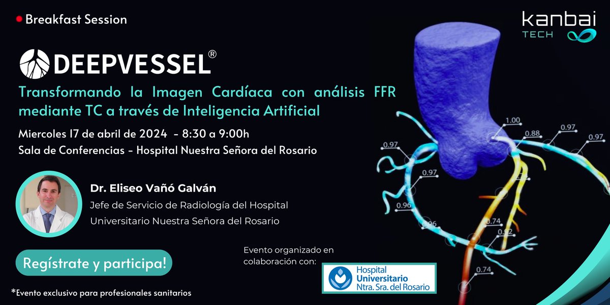 Descubre el futuro de la Imagen Cardíaca con DeepVessel FFR: Un Nuevo Horizonte en Diagnóstico Cardiovascular!

Más info:
forms.gle/xeQ7f2P9BjM4hv…