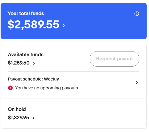 TRasRollingCo's tweet photo. @eBay @eBay
@askeBay
@ebay_UK
So you tell me to DM for help, when I DM you tell me you cant help online so I call in. When I call in they tell me they can't help me and hang up. WHERE IS MY MONEY? They  make my funds "available" but refuse to send it to me #theives #scam #absue #nohelp https://t.co/5TZvbsxn5v