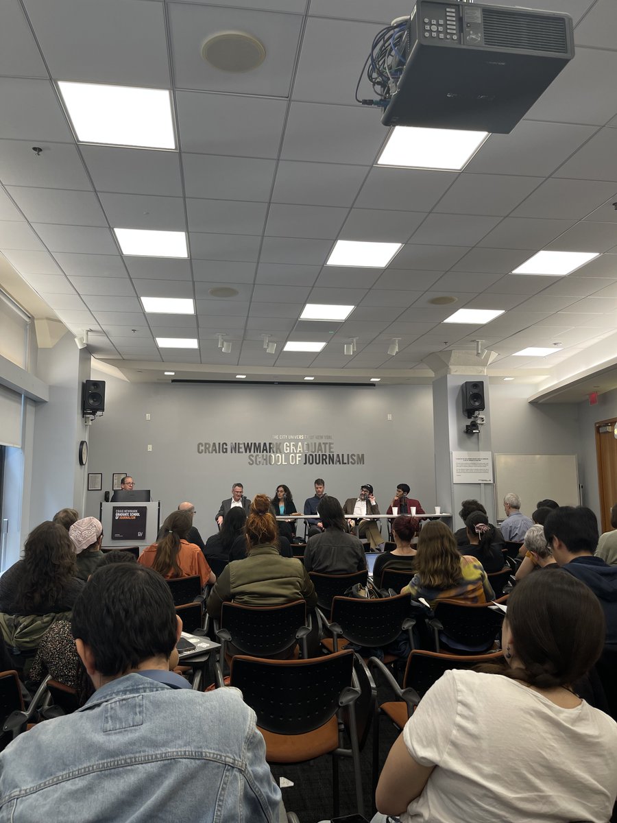 This afternoon, we stopped by @newmarkjschool for The New Newsrooms of NYC, a panel discussion featuring news leaders at @THECITYNY, @Documentedny, @HellGateNY, @VitalCityNYC, @nysfocus. Check out their insight on local news, securing grants and more➡️ instagram.com/p/C5jasScv5Of/…