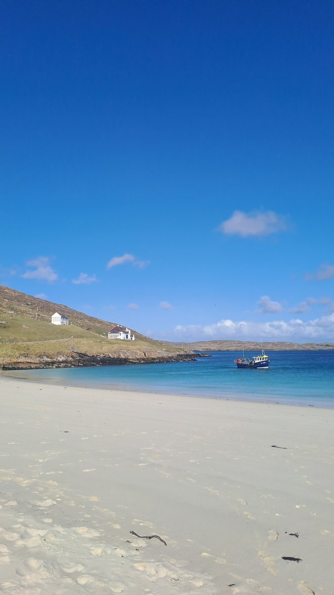 Took the MIL wild swimming for the first time. Not sure she will ever beat Vatersay on a sunny day.