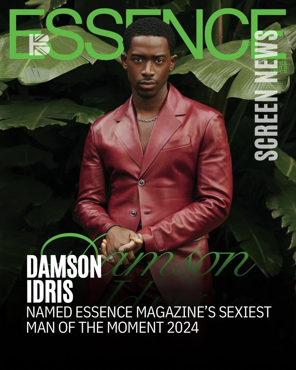 Damson Idris Covers ESSENCE Magazine’s Sexiest Men Of The Moment’ Issue The Snowfall, actor recently won the NAACP Image Award win.