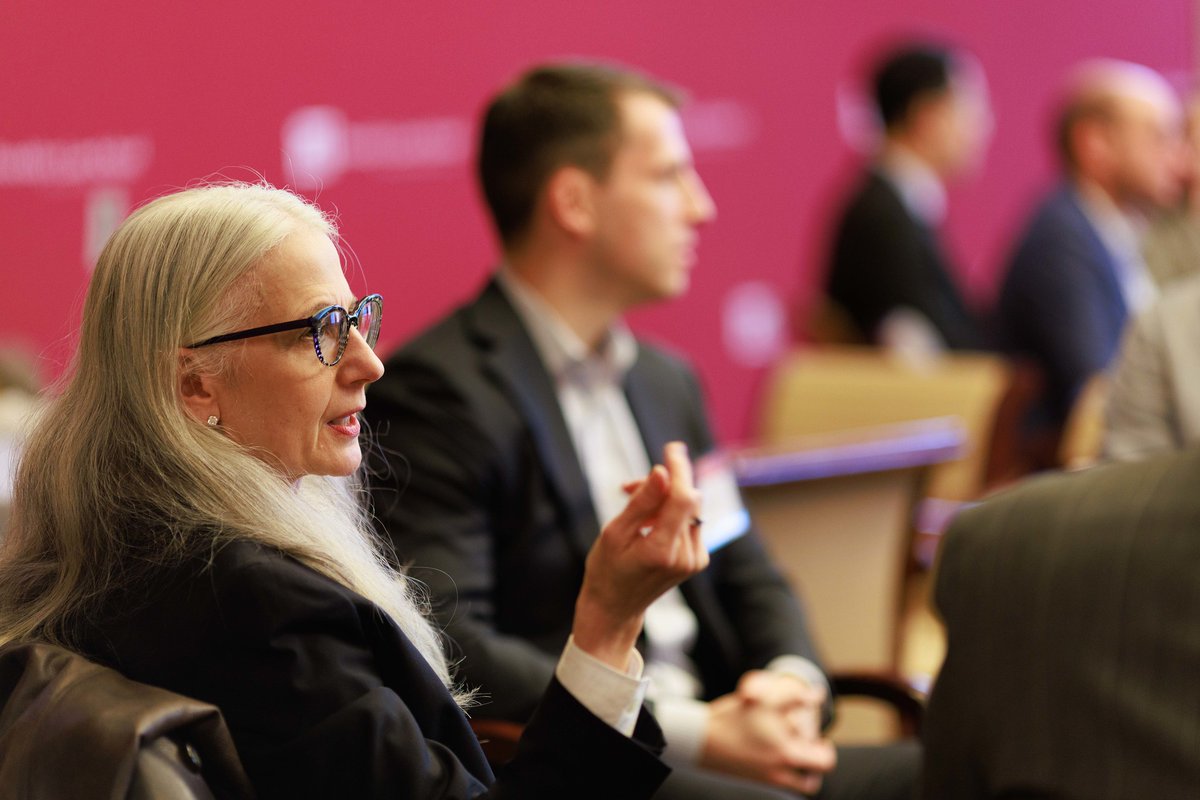 Exploring in-house counsel careers at last night’s panel discussion were alumni experts Pauline Arnakis ‘98, Jaime Huertas ’10, Andrew Messinger ‘06, & Andrae Nelson ’19. Debbie Epstein Henry ’94 moderated the event, presented by BLS & ACC. bit.ly/44979nz