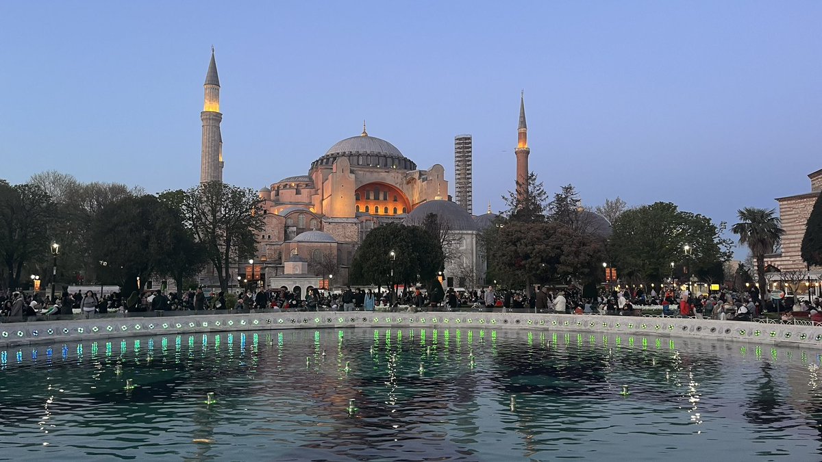 Spent most of the day, hanging out in a square with 1000s of people from so many places with as many languages , waiting to break fast on the last day of Ramadan. The day has been full of human warmth. Eid Mubarak to all.