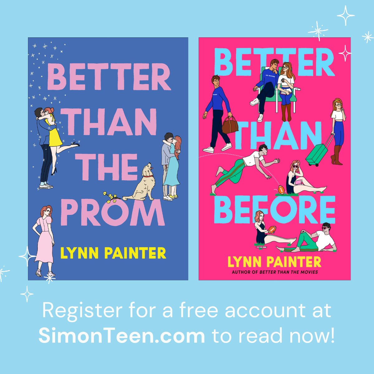 Just a little reminder that you can read these two @LAPainter short stories for FREE! spr.ly/6012we5Qp #BetterThanTheProm #BetterThanBefore