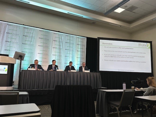 Honored to host today’s press conference at #AACR24 with exciting developments in screening, glioblastoma treatment, and vaccine therapies. @AACR @YaleCancer @SmilowCancer @YaleMed @YNHH