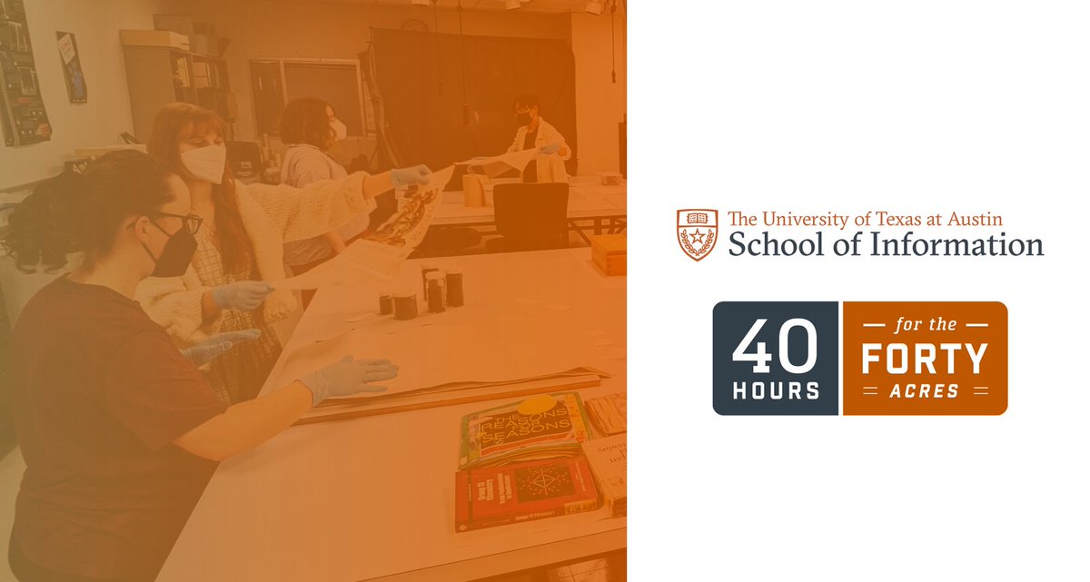 40 for Forty starts NOW! This year, all funds raised for the iSchool will go directly to supporting students: • Scholarships & Fellowships • Professional Development Opportunities • Student Organizations Give now! 40for40.utexas.edu/amb/ischool #UT40for40 #utischool
