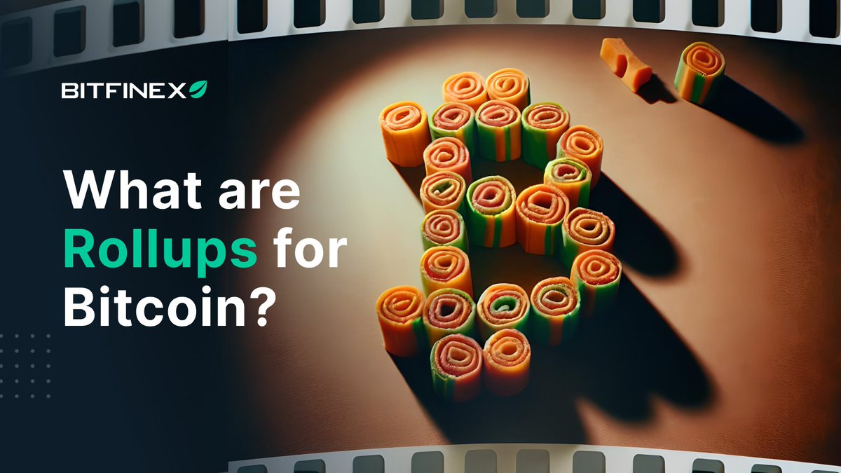 The advent of rollups could define #Bitcoin's journey towards becoming more scalable and efficient. In our latest blog, we dive into this promising technology, breaking down how it works, and its benefits. 👉 blog.bitfinex.com/education/what…