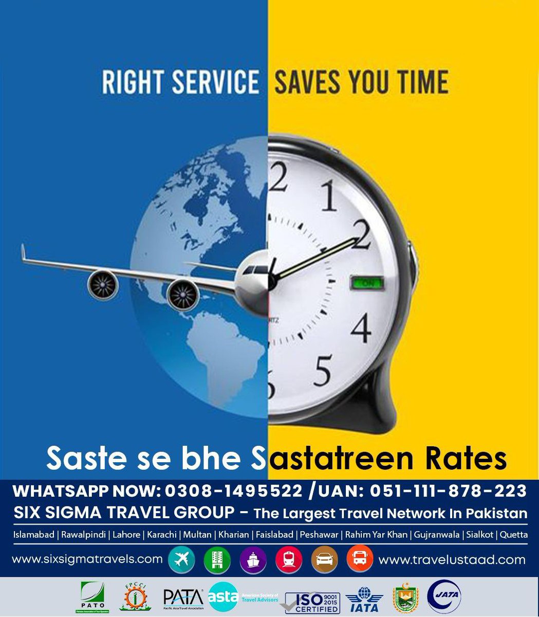 travelustaadpk's tweet image. Choose Travelustaad for the right service that saves you time and enhances your travel experience. 
#Travelustaad #TimeSavingService #EnhancedTravel #travelustaaddeals #travelustaad
