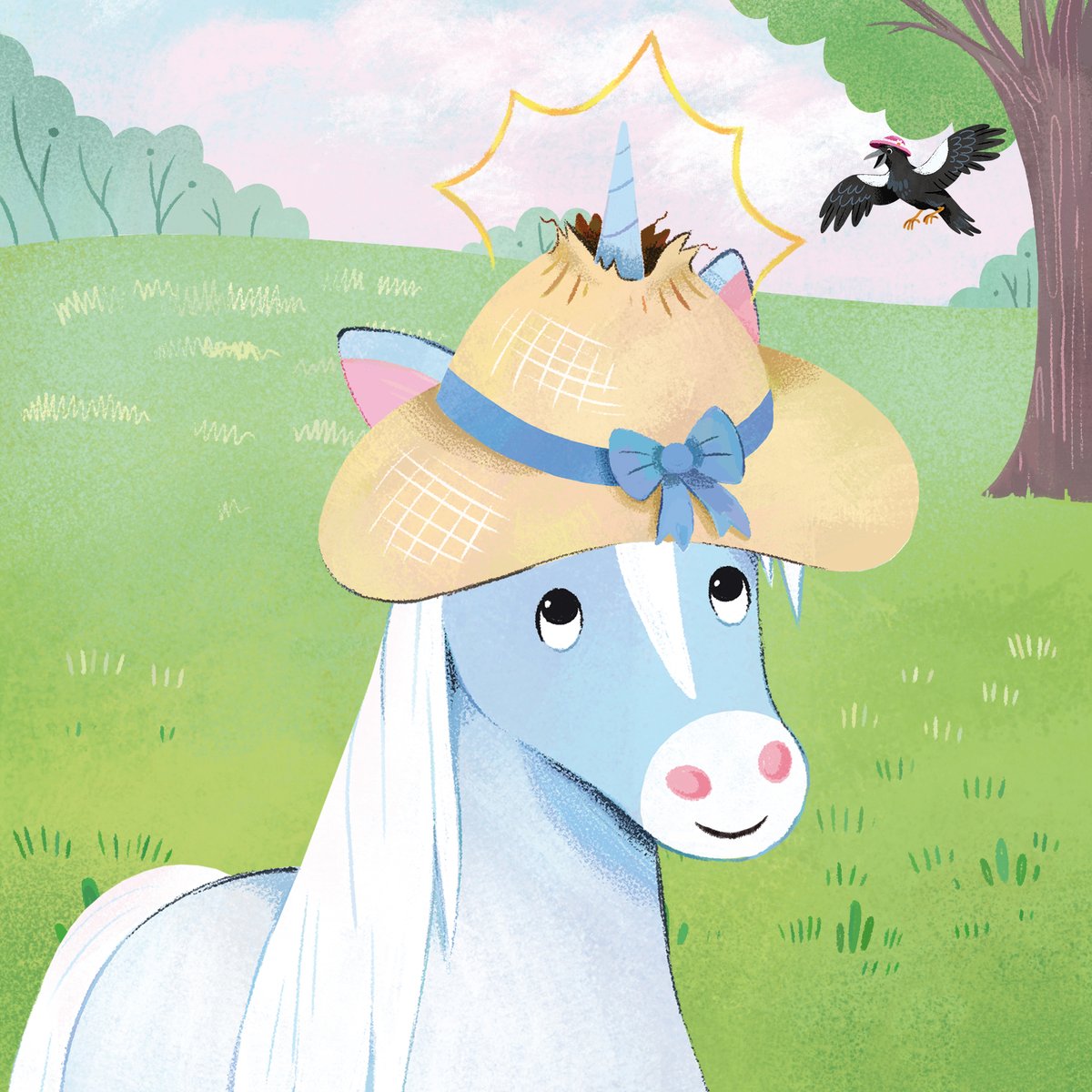Did you know that the 9th of April is National Unicorn Day?! 🦄 What a perfect holiday! 😊 Artwork by Kristen Humphrey 🎨 #nationalunicornday #bookstagram #kidslit #illustration