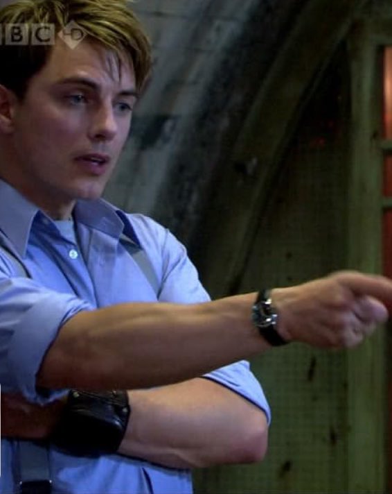 “He is dashing, you have to give him that.”

Jack and ianto spar in Sleeper