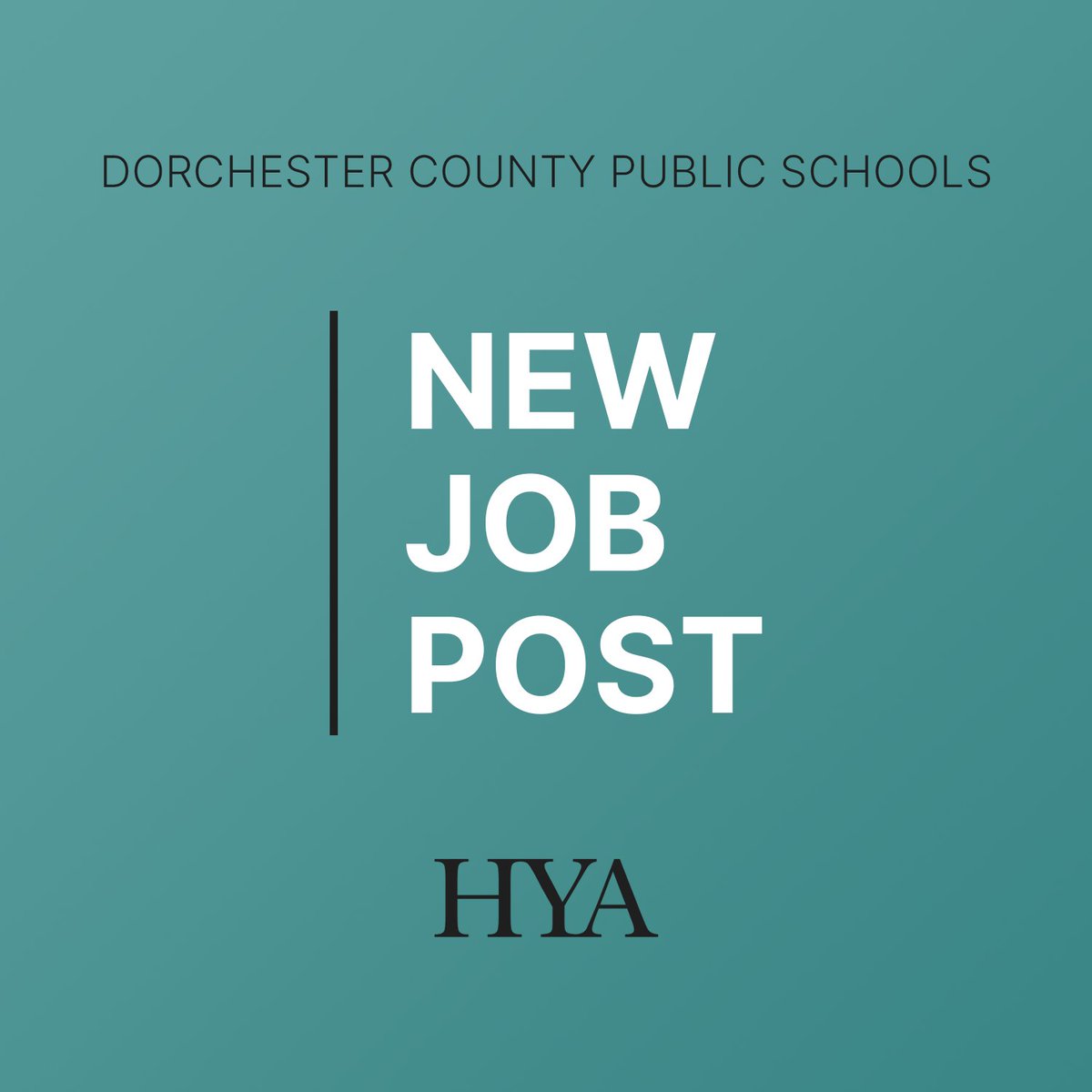 Apply today! #superintendent Dorchester County Public Schools, MD Deadline to apply: May 10, 2024 bit.ly/4a9Mx0h

#HYAsearch #Education #Jobs #EducationJobs #suptchat #edleadership #edadmin