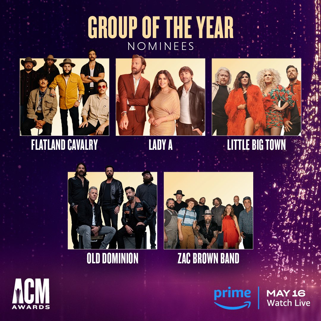 Woke up this morning to find this little band from Lubbock, TX got nominated for our first @ACMawards!!! 🤠 We’re honored to be recognized for getting to do what we love. Our heartfelt gratitude to all who’ve helped us along the road towards making our dreams a reality. Thank…