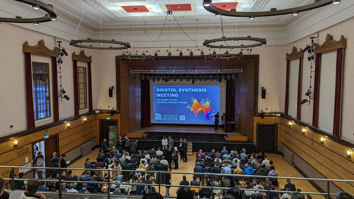 Another successful Bristol Synthesis Meeting: check! ✅ Have a scan of this thread to see some highlights from this year's assembly - a vast range of intriguing talks, if we do say so ourselves! 🧪