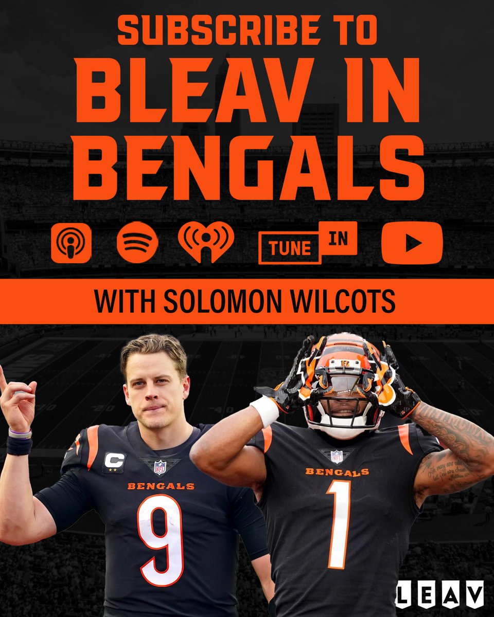 Bengals fans are you subscribed? Follow here for all draft coverage and more. podcasts.apple.com/us/podcast/ble…