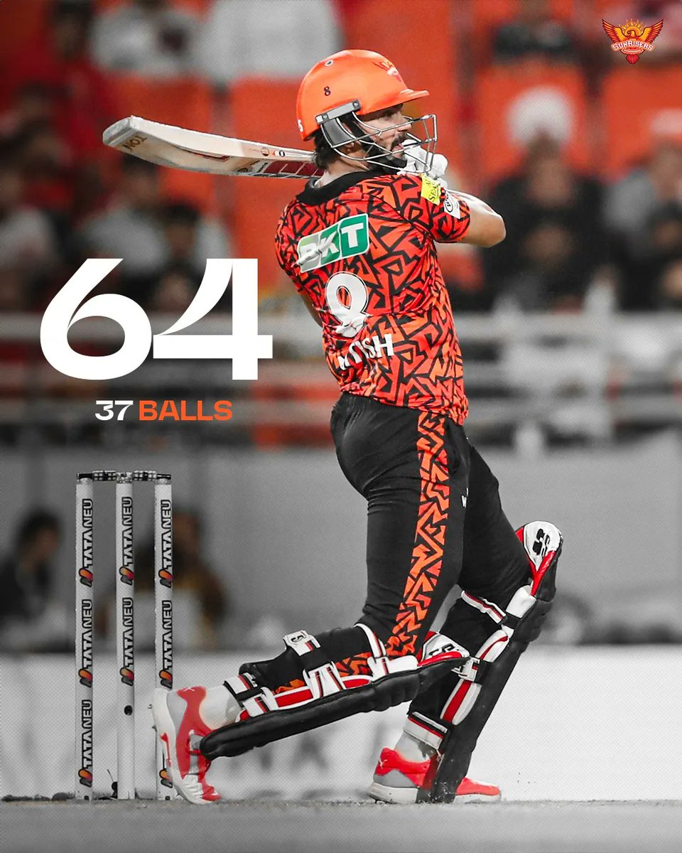 fc_sunrisers's tweet photo. 182/9(20) Innings Break 
Fantastic Fiftee From NKR And Super Batting From Samad &amp; Shabhaz Undkat Last Ball Six 😍

Its Deffending Time 😳!

#PBKSvSRH #OrangeArmy #SunrisersHyderabad #IPL2024 #PlayWithFire #IPLOnStar #NitishKumarReddy #ProudToBeTelugu https://t.co/MTJBHMJlPO