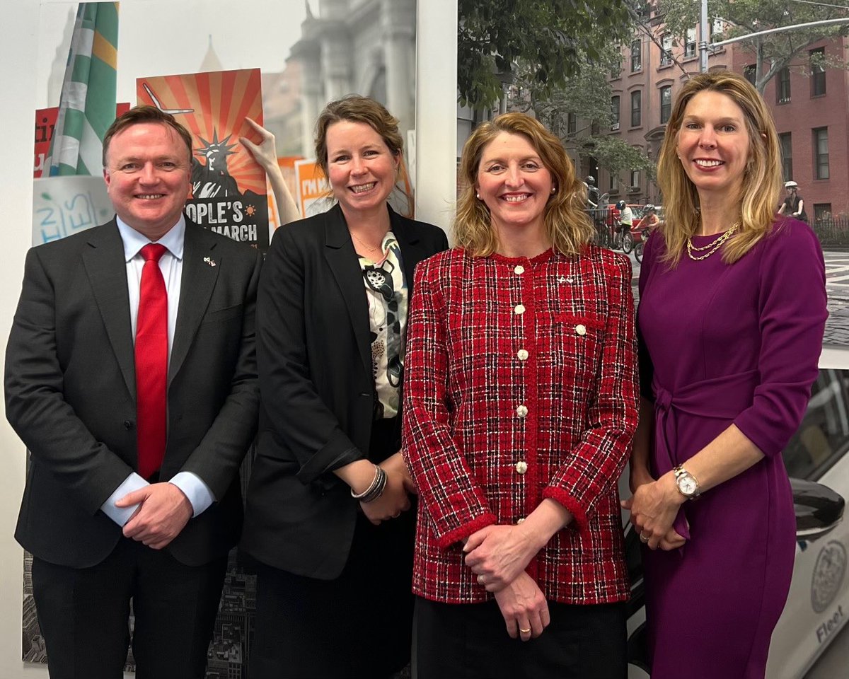 Tartan Week was celebrated in NYC last week with the Scottish spirit! Deputy Commissioner Kaufman hosted members of the Scottish Parliament, including Evelyn Tweed and the NYC Mayor's Office of Climate and Environmental Justice, to share strategies for a greener, resilient future