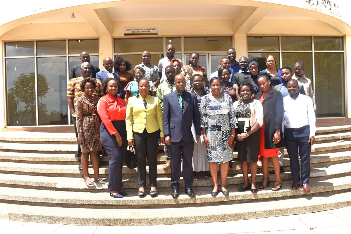 @MakCAES is empowering Agro-processors around the country to meet standards for the local & export market. 22 agro-processors were handed certificates of training at a dissemination event held at Mak today. Appreciation to the Gov't for the support to the project through MakRIF.