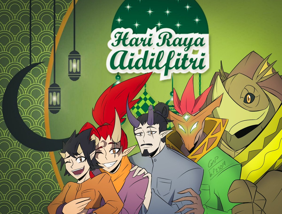 #SelamatHariRaya to my fellow Muslims. Sorry that i haven't posted like....2 month? Dang I've been on a challenging side but that would be later
#Paladins #Paladinsart #Raya2024 #Raya #Skadrin #Drawing #Medibang #GnP_art