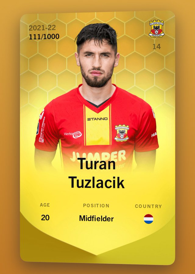 🎁 #Giveaway Sorare

Tente de gagner la carte de Turan 🔥

1⃣Follow 
 
2⃣RT ♻️
3️⃣CONTACT ME IN DMS
1 commentaire=1 participation 
Participations illimitées 🥵

TAS lundi 15 avril ⏰
<a href="/GetBlockGames/">BlockGames</a>