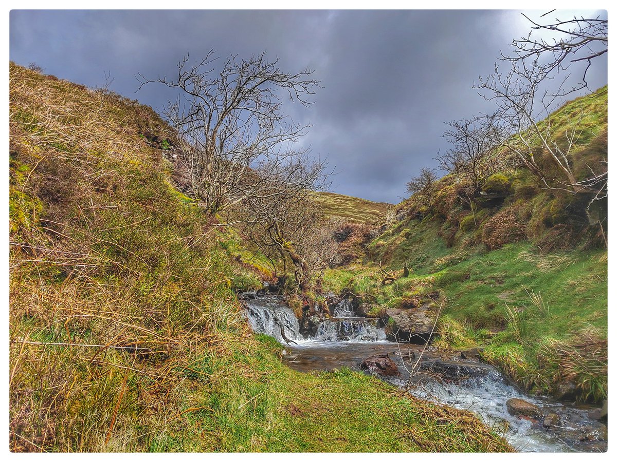 Cwm Du (Fan Fynynch) #breconbeacons #dogsoftwitter #lesserwalkedpaths #explorelocal #discoverlocal #getoutside #BorderCollie #waterfalls #BannauBrycheiniog @DerekTheWeather @ExploreBreconB @BeaconsPhotos @VisitBrecon @OrdnanceSurvey