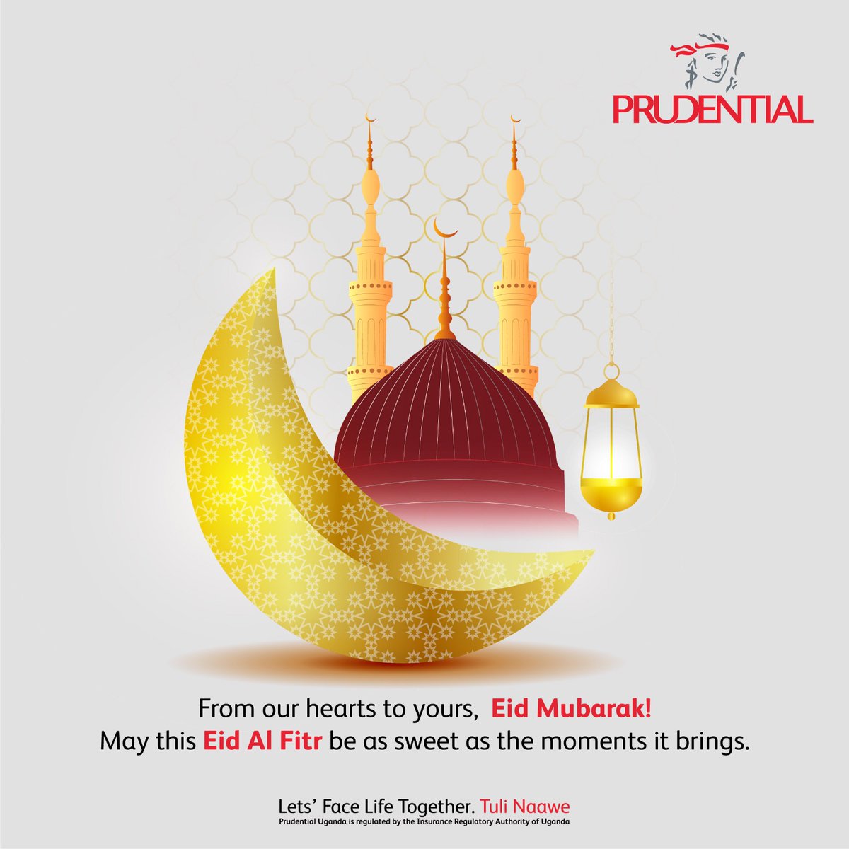 Eid Mubarak to you and yours! May the cherished moments you create today serve as an everlasting source of inspiration for you. #EidMubarak #LetsFaceLifeTogether #TuliNaawe