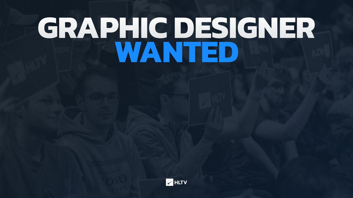 HLTV is looking for a Graphic Designer to join our content team. Minimum one year of experience and knowledge of Figma required. 📝 Apply here: docs.google.com/forms/d/10awqJ…