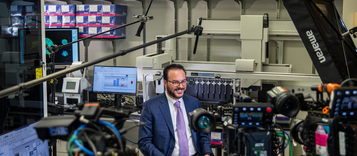 Dr. Dan LaBarbera of @CUPharmacy – and director of the Center for Drug Discovery – spoke with @CNBC about the state-of-the-art technology the center offers, aiding #CUAnschutz researchers, startups and existing companies to get breakthrough medications to patients, faster. ⬇️