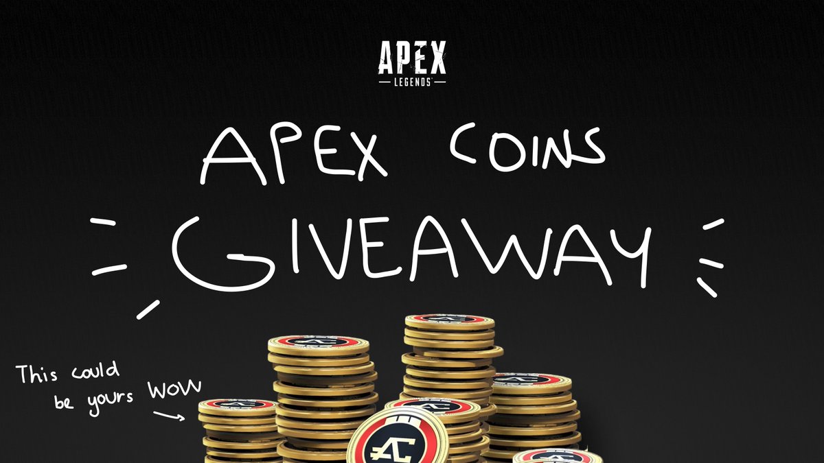 Attention Apex gamers, New split, NEW GIVEAWAY! Prizes for 3 lucky winners are: 🏆 1st Place: 13,400 COINS 🥈 2nd Place: 6,700 COINS 🥉 3rd Place: 1,000 COINS To enter: - Follow @yourfavtess - Retweet this post - Comment with your favourite Apex meme ( optional but come on,…