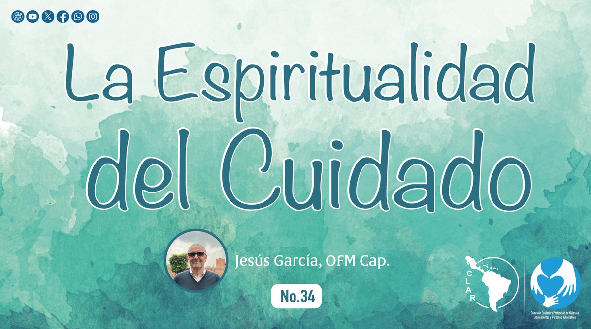 📘Reflexión Espiritualidad del Cuidado No. 34 clar.org/espiritualidad… #CLAR65Años #EspiritualidadDelCuidado #TodosSomosCLAR