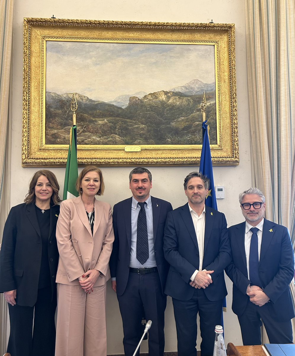 Had an interesting meeting with the honorable members of the Subcommittee on the #IndoPacific region of the 🇮🇹 Chamber of Deputies. Thanks for having me and for your interest in 🇩🇪 Indo-Pacific policy guidelines and our #China strategy.