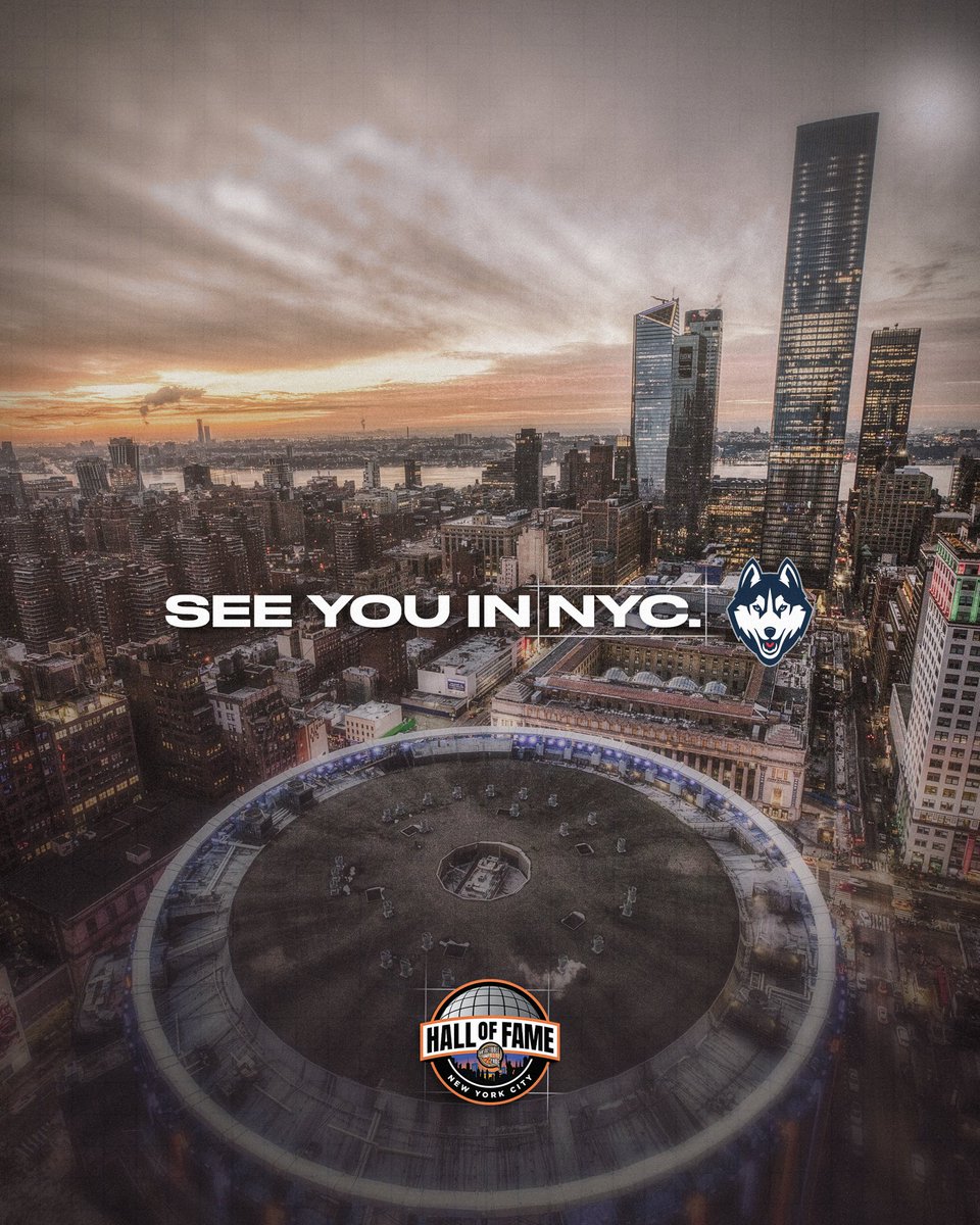 Coming soon to the @TheGarden. 👀 @UConnMBB vs @ZagMBB 🗓️ December 14th 🎟️ msg.com/gonzaga-vs-uco… #HOFSeries | #HoophallU