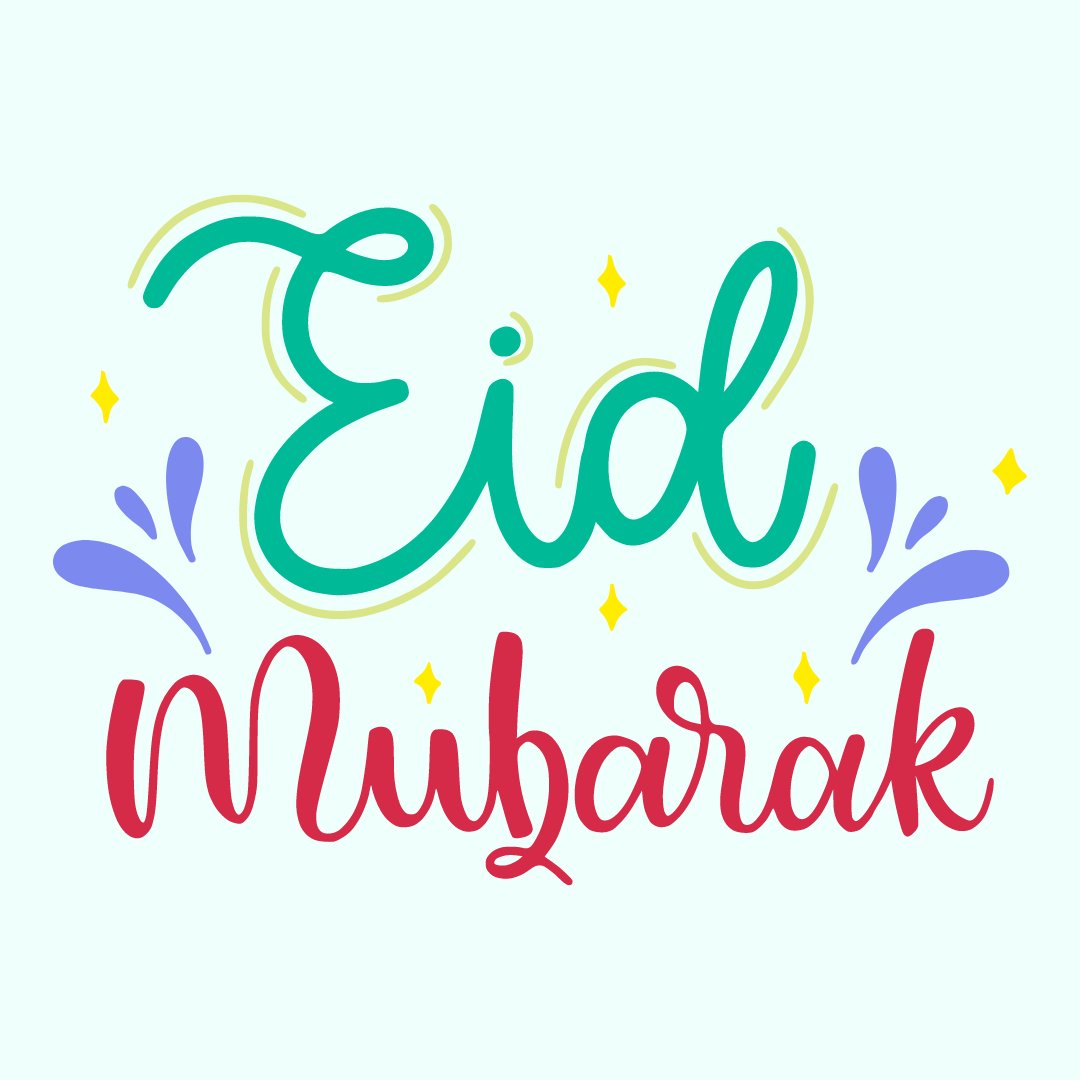 Eid Mubarak to everyone celebrating! 🎉