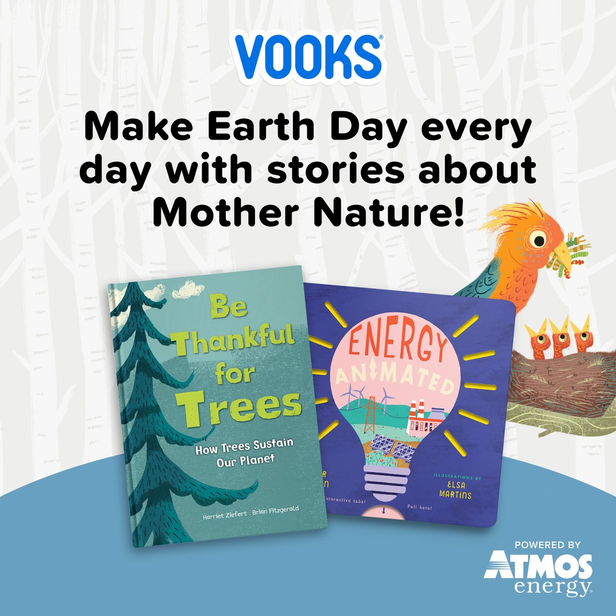 #EarthDay is a couple weeks aways, so why not turn over a new leaf this #LibraryWeek with a good book from @vooks? 📚🌳 With these storybooks brought to life, you can almost feel the earth beneath your feet! Get your 1-year free subscription at ow.ly/jCbt50QYQe4.