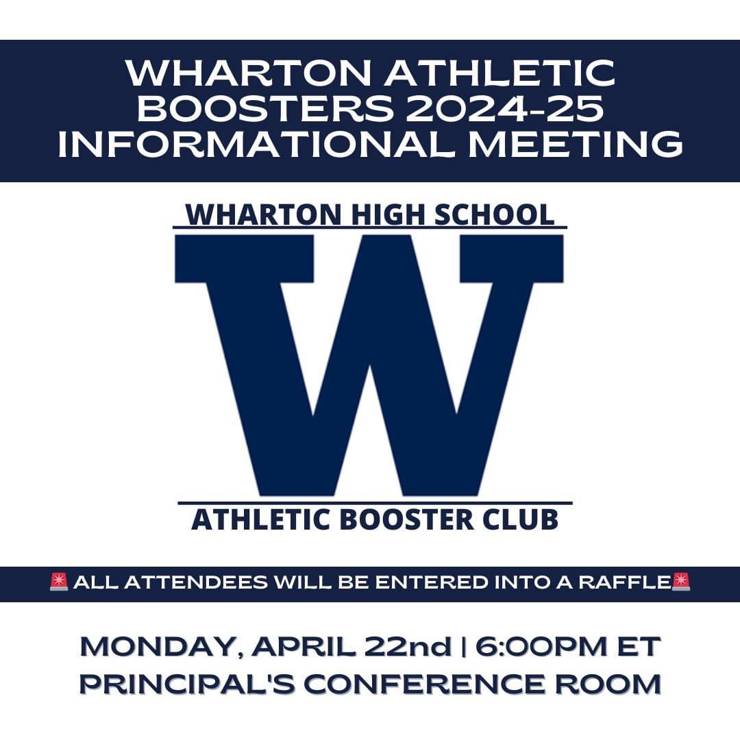 Parents: Want to understand more about the WHS Athletic Booster Club? Join us for a casual “Meet & Greet” on Monday, April 22nd, to learn how we serve our athletic community. This is a great opportunity to hear about some easy ways to volunteer!