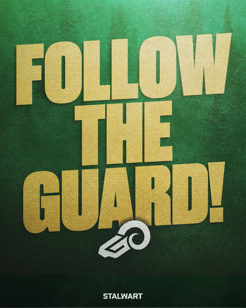 Start the weekend right! 𝗝𝗼𝗶𝗻, 𝗦𝘂𝗽𝗽𝗼𝗿𝘁 and 𝗙𝗼𝗹𝗹𝗼𝘄 @TheGGGuard today! theggguard.com #Stalwart x #TeamTogether