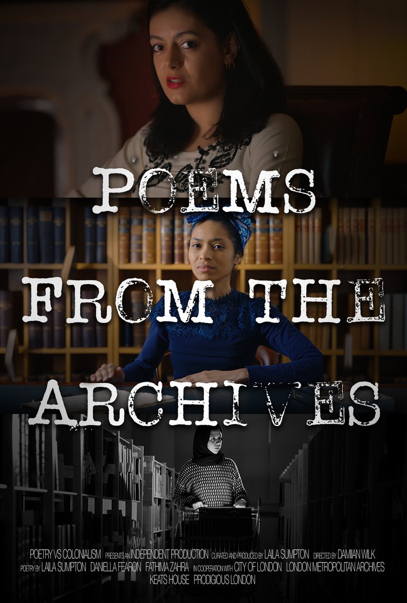 Head to @fuseboxkingston this Sat for the Creatives for Culture event 3pm. 'Poems from the Archive' dir @DamianWilk7 ft poets: @zeeforzahra @lailanadia & Daniella Fearon is part of a #shortfilm screening! +DJs, creative #networking &foodstalls creativeyouthcharity.org/event/creative… #kingston