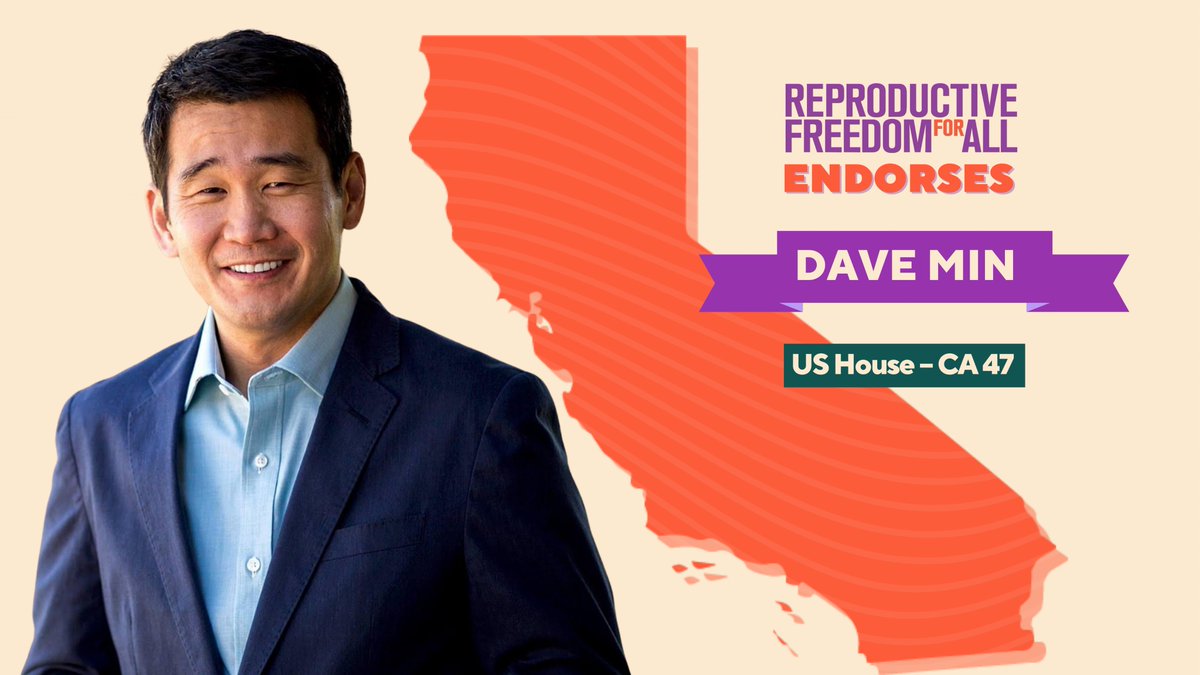 .@DaveMinCA earned champion status on our legislative scorecard every year, and as a member of Congress representing #CA47, he’ll continue to speak up for reproductive freedom and safeguard our fundamental rights.