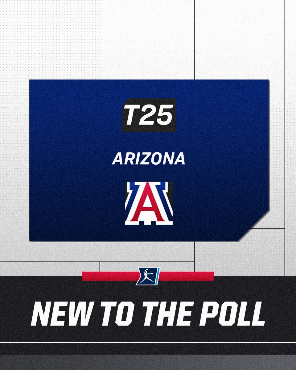 🆕 to the poll @ArizonaSoftball #NCAASoftball